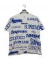 Supreme（シュプリーム）の古着「20AW MULTI LOGO TEE」｜ホワイト×ブルー