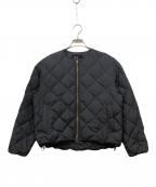 UNFILO×TAIONアンフィーロ×タイオン）の古着「キルティングダウン ショート丈ブルゾン」｜グレー