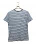 RRL (ダブルアールエル) ボーダーカットソー ブルー サイズ:M：6000円