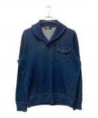 RRLダブルアールエル）の古着「藍染ショールカラースウェット」｜ネイビー