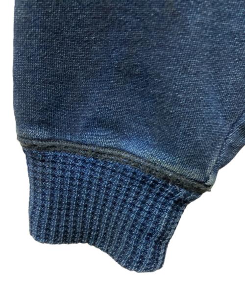 RRL（ダブルアールエル）RRL (ダブルアールエル) 藍染ショールカラースウェット ネイビー サイズ:Mの古着・服飾アイテム