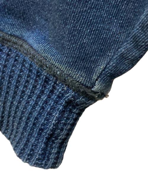 RRL（ダブルアールエル）RRL (ダブルアールエル) 藍染ショールカラースウェット ネイビー サイズ:Mの古着・服飾アイテム