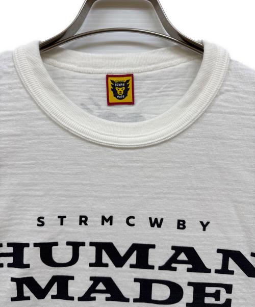 HUMAN MADE（ヒューマンメイド）HUMAN MADE (ヒューマンメイド) FLYING DUCKプリントTシャツ ホワイト サイズ:2XLの古着・服飾アイテム