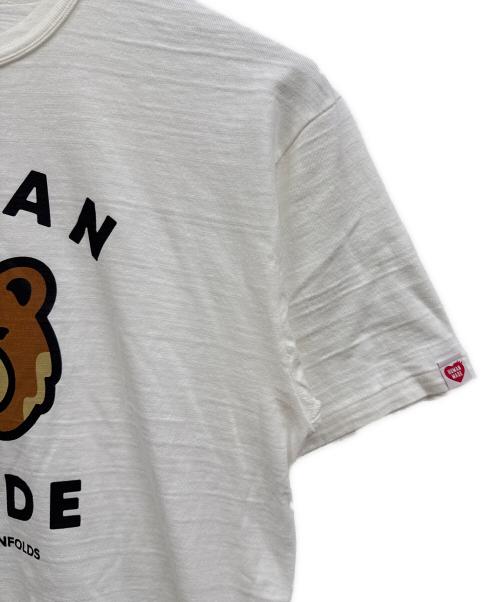 HUMAN MADE（ヒューマンメイド）HUMAN MADE (ヒューマンメイド) ANIMAL TEE ホワイト サイズ:2XLの古着・服飾アイテム