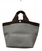 Herve Chapelierエルベシャプリエ）の古着「リュクス 舟形トート (M)」｜グラニ×モカ