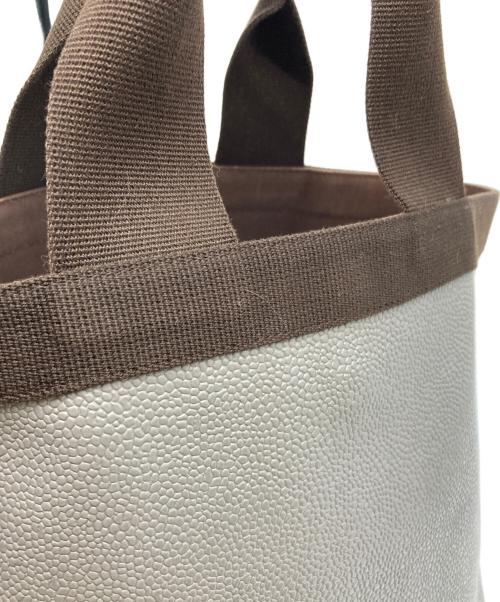 Herve Chapelier（エルベシャプリエ）Herve Chapelier (エルベシャプリエ) リュクス 舟形トート (M) グラニ×モカの古着・服飾アイテム