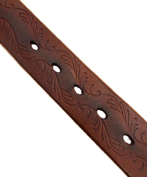 RRL（ダブルアールエル）RRL (ダブルアールエル) ベルト ブラウン サイズ:83-97の古着・服飾アイテム