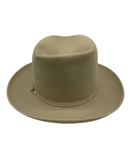 STETSON（ステットソン）STETSON (ステットソン) 中折れハット ベージュの古着・服飾アイテム