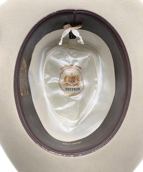 STETSON（ステットソン）STETSON (ステットソン) 中折れハット ベージュの古着・服飾アイテム