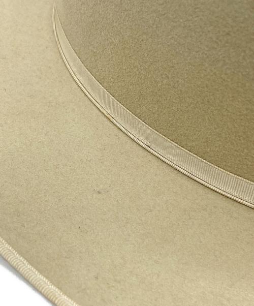 STETSON（ステットソン）STETSON (ステットソン) 中折れハット ベージュの古着・服飾アイテム