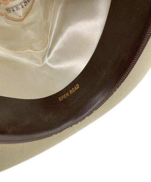 STETSON（ステットソン）STETSON (ステットソン) 中折れハット ベージュの古着・服飾アイテム