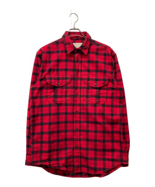 FILSON（フィルソン）FILSON (フィルソン) アラスカンガイドシャツ レッド サイズ:Mの古着・服飾アイテム