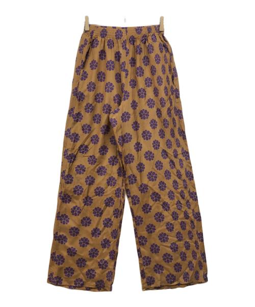 MM6 Maison Margiela（エムエムシックスメゾンマルジェラ）MM6 Maison Margiela (エムエムシックスメゾンマルジェラ) シルクパンツ ブラウン サイズ:38の古着・服飾アイテム