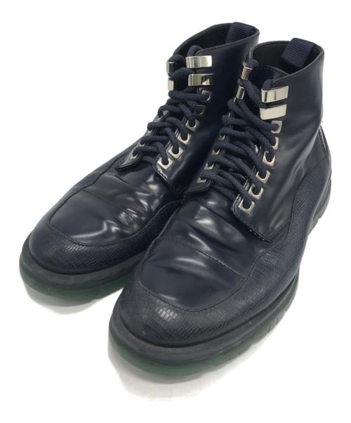 JIMMY CHOO（ジミーチュウ）JIMMY CHOO (ジミーチュウ) ブーツ ネイビー サイズ:41の古着・服飾アイテム