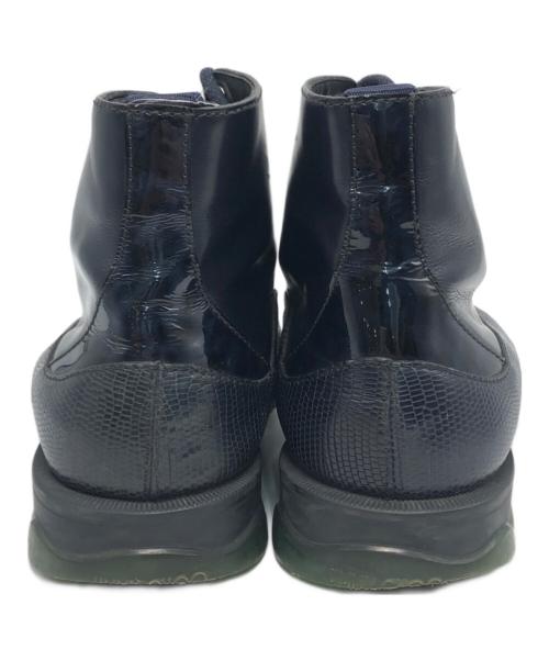 JIMMY CHOO（ジミーチュウ）JIMMY CHOO (ジミーチュウ) ブーツ ネイビー サイズ:41の古着・服飾アイテム