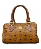 MCMエムシーエム）の古着「ヴィセトスミニボストンバッグ」｜ブラウン