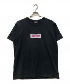 SAPEurサプール）の古着「ロゴプリントＴシャツ」｜ブラック
