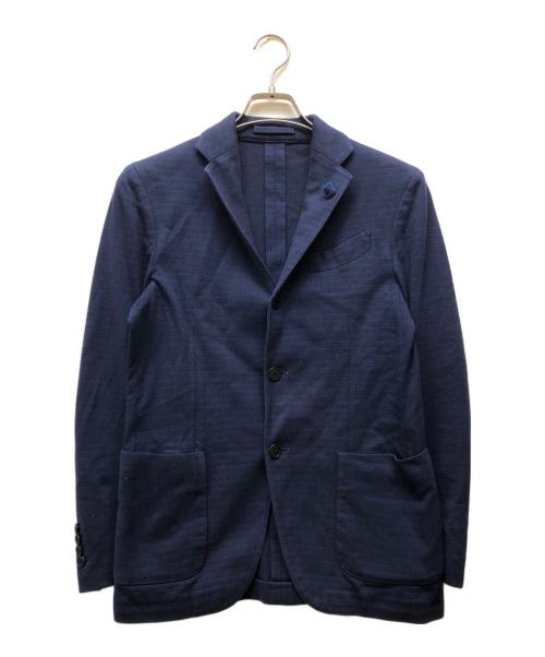 LARDINI（ラルディーニ）LARDINI (ラルディーニ) 段返りジャケット ネイビー サイズ:44の古着・服飾アイテム