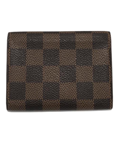 LOUIS VUITTON（ルイ ヴィトン）LOUIS VUITTON (ルイ ヴィトン) アンヴェロップ・カルト・ドゥ・ヴィジット ブラウンの古着・服飾アイテム