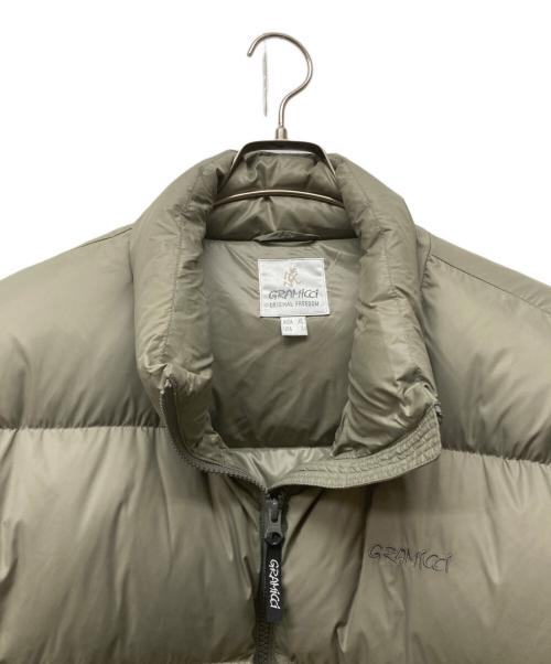 GRAMICCI（グラミチ）GRAMICCI (グラミチ) Down Puffer JKT グレー サイズ:XLの古着・服飾アイテム
