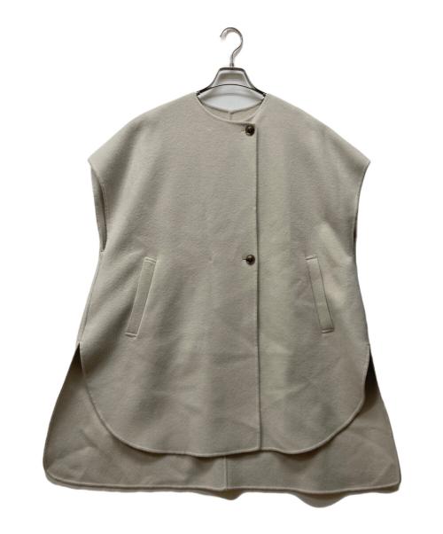 BABYLONE（バビロン）BABYLONE (バビロン) リバーポンチョ ベージュ サイズ:FREE 未使用品の古着・服飾アイテム