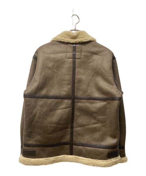 ALPHA（アルファ）ALPHA (アルファ) B-3ジャケット ブラウン サイズ:Lの古着・服飾アイテム