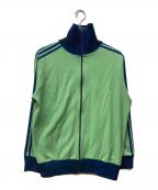 adidasアディダス）の古着「オールドトラックジャケット」｜グリーン