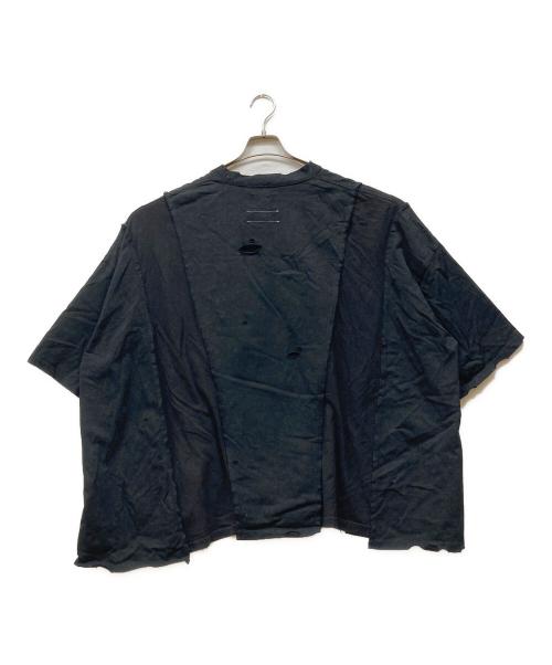 DISCOVERED（ディスカバード）DISCOVERED (ディスカバード) GIDEAL (ジディール) リメイクTシャツ ブラック サイズ:2の古着・服飾アイテム