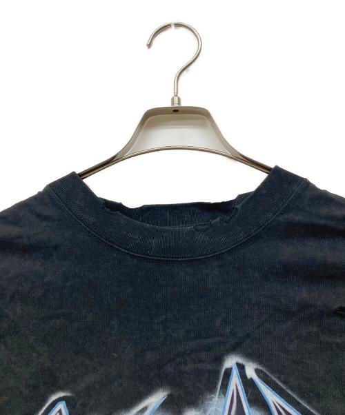 DISCOVERED（ディスカバード）DISCOVERED (ディスカバード) GIDEAL (ジディール) リメイクTシャツ ブラック サイズ:2の古着・服飾アイテム