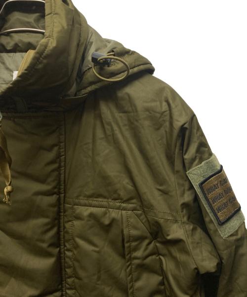 uniform experiment（ユニフォームエクスペリメント）uniform experiment (ユニフォームエクスペリメント) PADED MILITARY LONG PARKA カーキ サイズ:1の古着・服飾アイテム