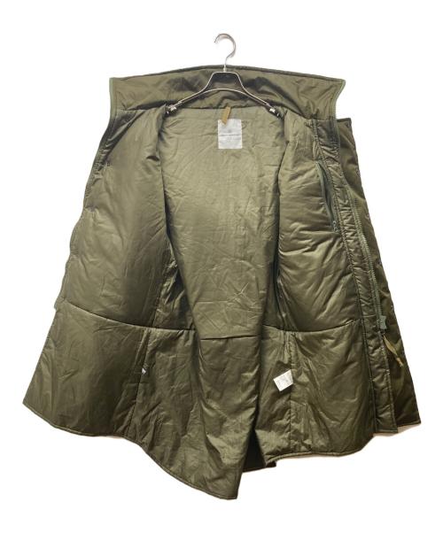 uniform experiment（ユニフォームエクスペリメント）uniform experiment (ユニフォームエクスペリメント) PADED MILITARY LONG PARKA カーキ サイズ:1の古着・服飾アイテム