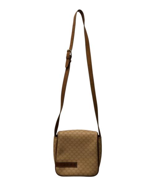 CELINE（セリーヌ）CELINE (セリーヌ) オールドマカダムショルダーバッグ ベージュの古着・服飾アイテム