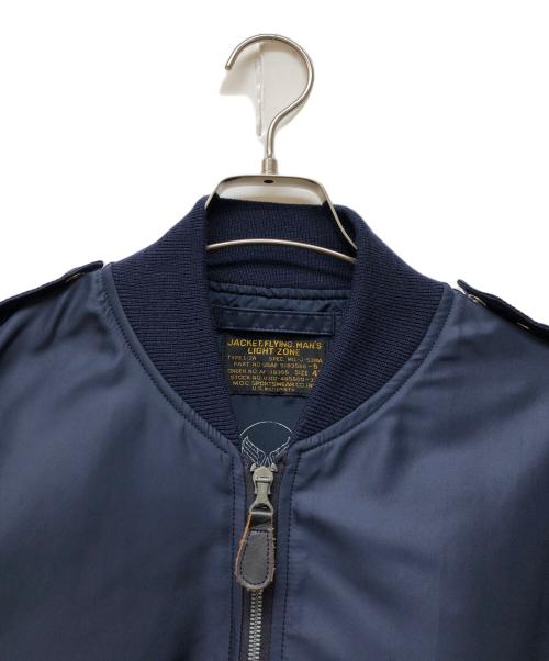 MASH（マッシュ）Mash (マッシュ) L-2Aフライトジャケット ネイビー サイズ:42の古着・服飾アイテム
