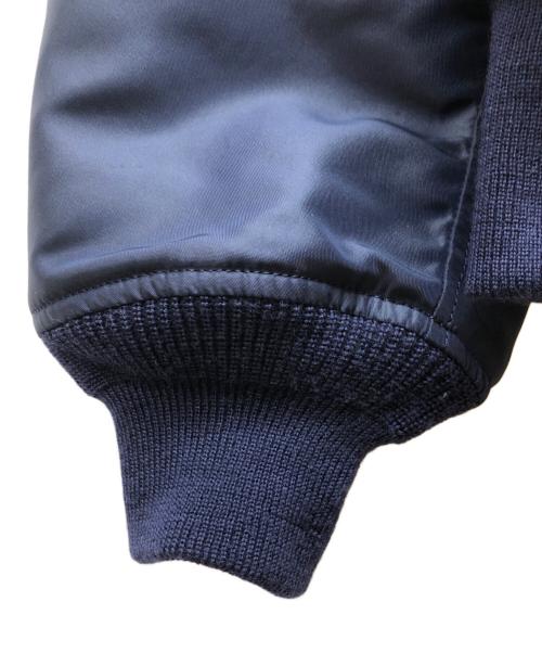 MASH（マッシュ）Mash (マッシュ) L-2Aフライトジャケット ネイビー サイズ:42の古着・服飾アイテム