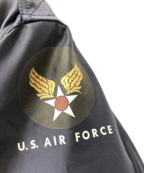 MASH（マッシュ）Mash (マッシュ) L-2Aフライトジャケット ネイビー サイズ:42の古着・服飾アイテム