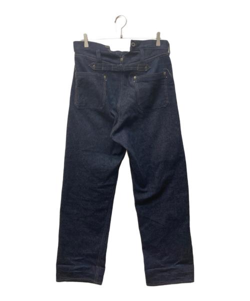NIGEL CABOURN（ナイジェルケーボン）NIGEL CABOURN (ナイジェルケーボン) RAILMAN DENIM PANT WIDE インディゴ サイズ:28の古着・服飾アイテム