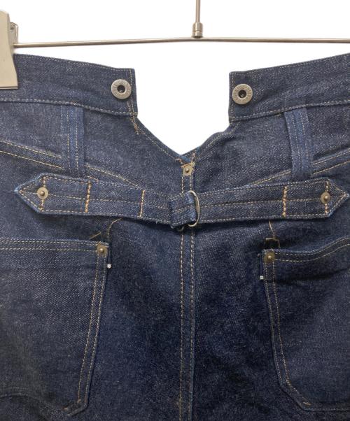 NIGEL CABOURN（ナイジェルケーボン）NIGEL CABOURN (ナイジェルケーボン) RAILMAN DENIM PANT WIDE インディゴ サイズ:28の古着・服飾アイテム