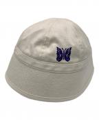 Needlesニードルズ）の古着「SAILOR HAT COTTON CANVAS」｜アイボリー×パープル