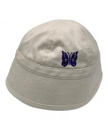 Needles（ニードルズ）の古着「SAILOR HAT COTTON CANVAS」｜アイボリー×パープル