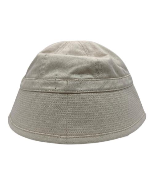 Needles（ニードルズ）Needles (ニードルズ) SAILOR HAT COTTON CANVAS アイボリー×パープルの古着・服飾アイテム