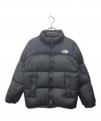 THE NORTH FACEザ ノース フェイス）の古着「キッズ ヌプシジャケット」｜ブラック