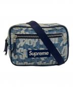 SUPREMEシュプリーム）の古着「22SS Fat Tip Jacquard Denim Waist Bag」｜インディゴ