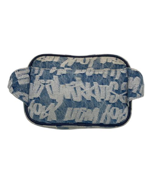 SUPREME（シュプリーム）Supreme (シュプリーム) 22SS Fat Tip Jacquard Denim Waist Bag インディゴの古着・服飾アイテム