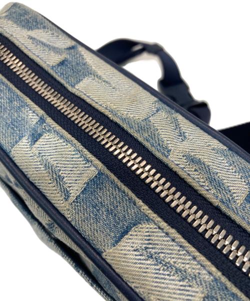 SUPREME（シュプリーム）Supreme (シュプリーム) 22SS Fat Tip Jacquard Denim Waist Bag インディゴの古着・服飾アイテム