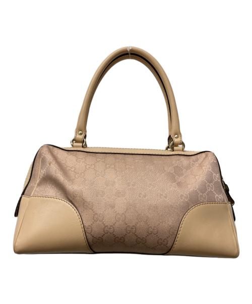 GUCCI（グッチ）GUCCI (グッチ) ラブリー ミニボストンバッグ ピンクの古着・服飾アイテム
