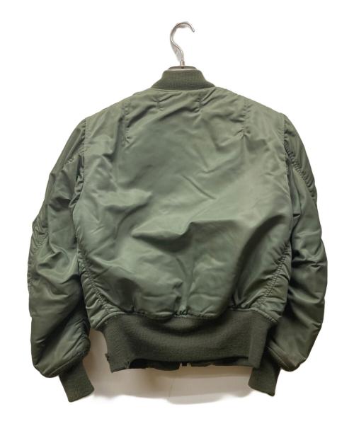 THE REAL McCOY'S（ザ・リアルマッコイズ）THE REAL McCOY'S (ザ・リアルマッコイズ) TYPE MA-1 REAL McCOY MFG. CO. オリーブ サイズ:XSの古着・服飾アイテム