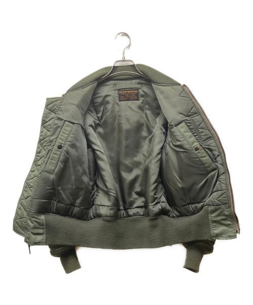 THE REAL McCOY'S（ザ・リアルマッコイズ）THE REAL McCOY'S (ザ・リアルマッコイズ) TYPE MA-1 REAL McCOY MFG. CO. オリーブ サイズ:XSの古着・服飾アイテム