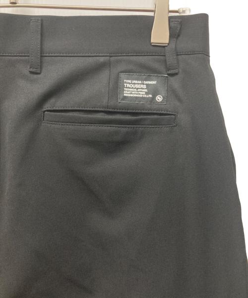 NEIGHBORHOOD（ネイバーフッド）NEIGHBORHOOD (ネイバーフッド) 2タックパンツ ブラック サイズ:Mの古着・服飾アイテム