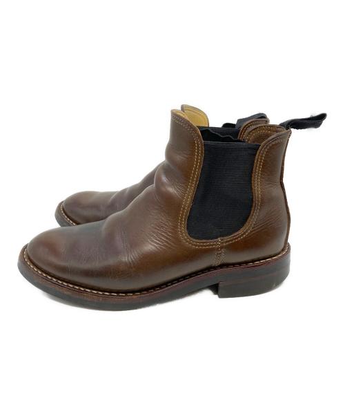 ZERROWS（ゼローズ）ZERROWS (ゼローズ) BSG-1 BONEAKERS LINE SIDE GORE ブラウン サイズ:SIZE 7 1/2の古着・服飾アイテム