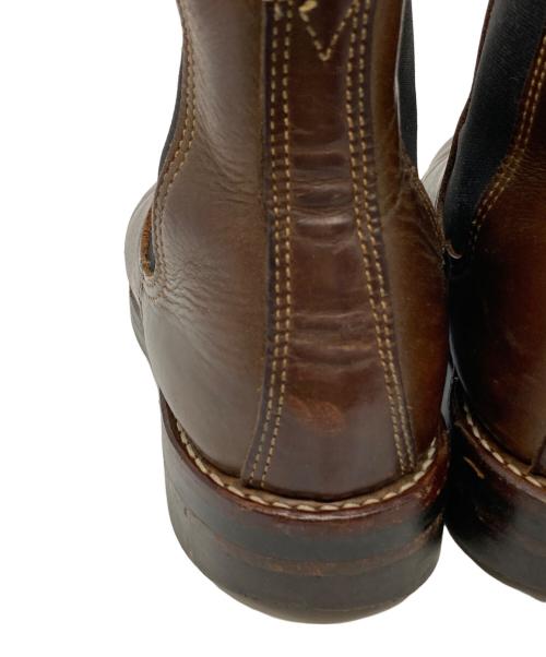 ZERROWS（ゼローズ）ZERROWS (ゼローズ) BSG-1 BONEAKERS LINE SIDE GORE ブラウン サイズ:SIZE 7 1/2の古着・服飾アイテム